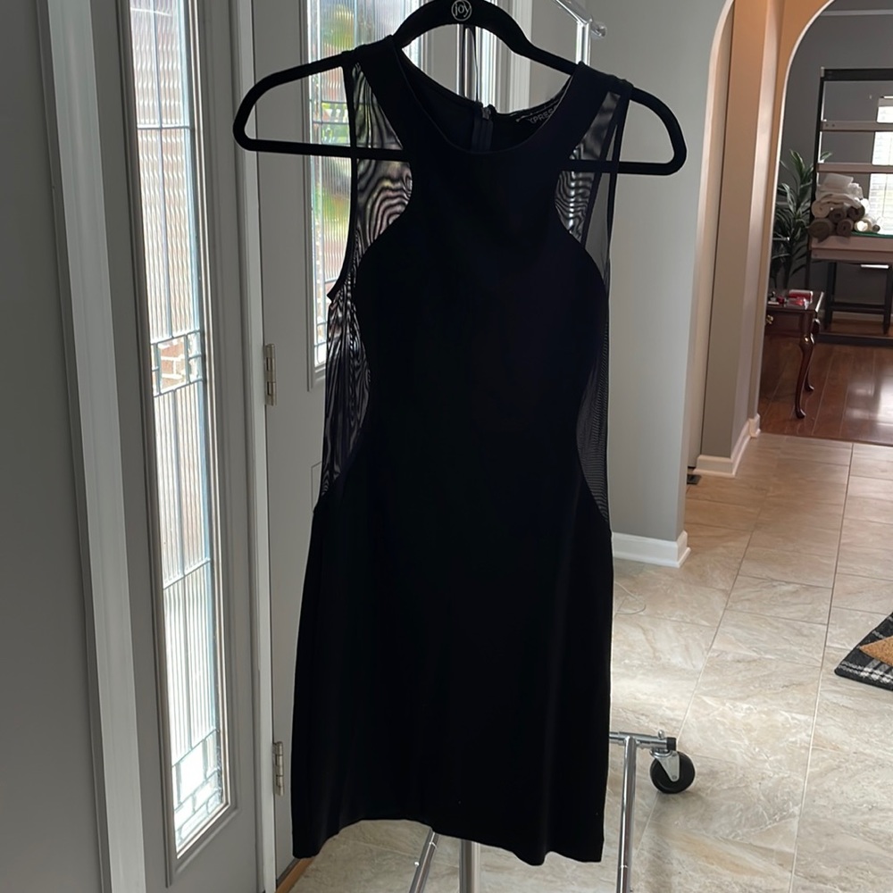Express Black Mesh Dress